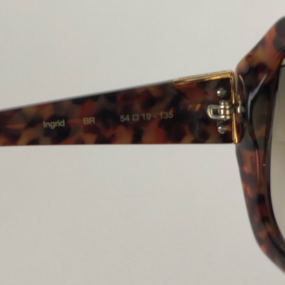 ZAC POSEN INGRID BROWN SUNGLASSES - Picture 8 of 8